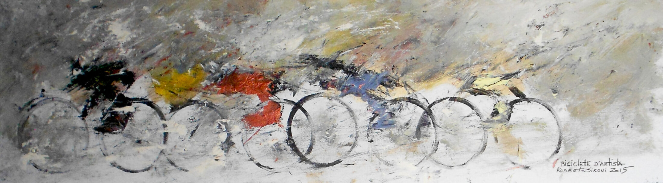 BiciclettaDArtista-R.Sironi-OlioSuTela-20x70